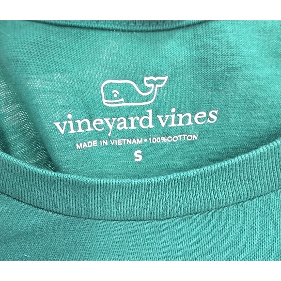 VINEYARD VINES ST PATRICKS DAY SHIRT MENS SMALL GREEN LONG SLEEVE LEPRECHAUN - Picture 6 of 8